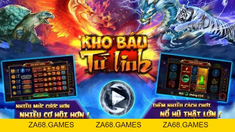 Kho Báu Tứ Linh Tựa Game Slot Đỉnh Cao và Bí Kíp Ăn Tiền