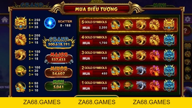 Nổ Hũ Tứ Linh Bí Mật Săn Thưởng Khủng Jackpot Triệu Đô