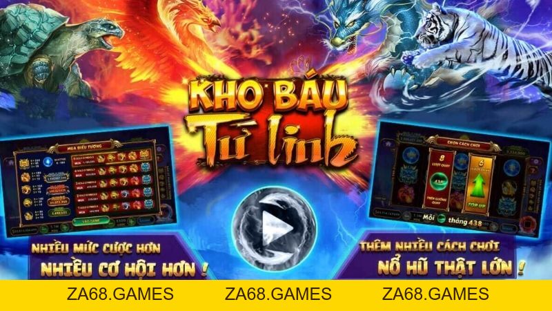 Nổ Hũ Tứ Linh Bí Mật Săn Thưởng Khủng Jackpot Triệu Đô