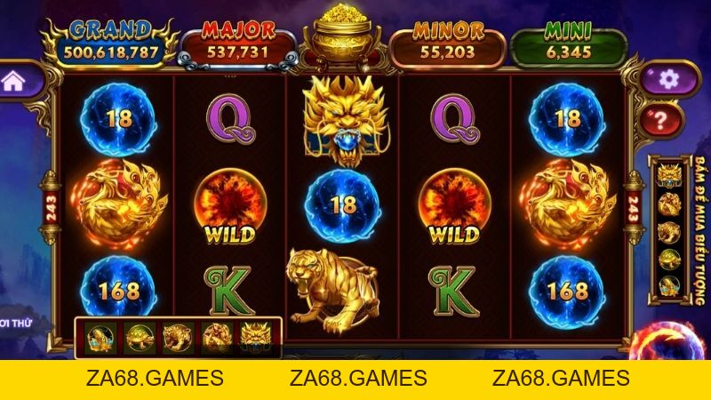 Nổ Hũ Tứ Linh Bí Mật Săn Thưởng Khủng Jackpot Triệu Đô